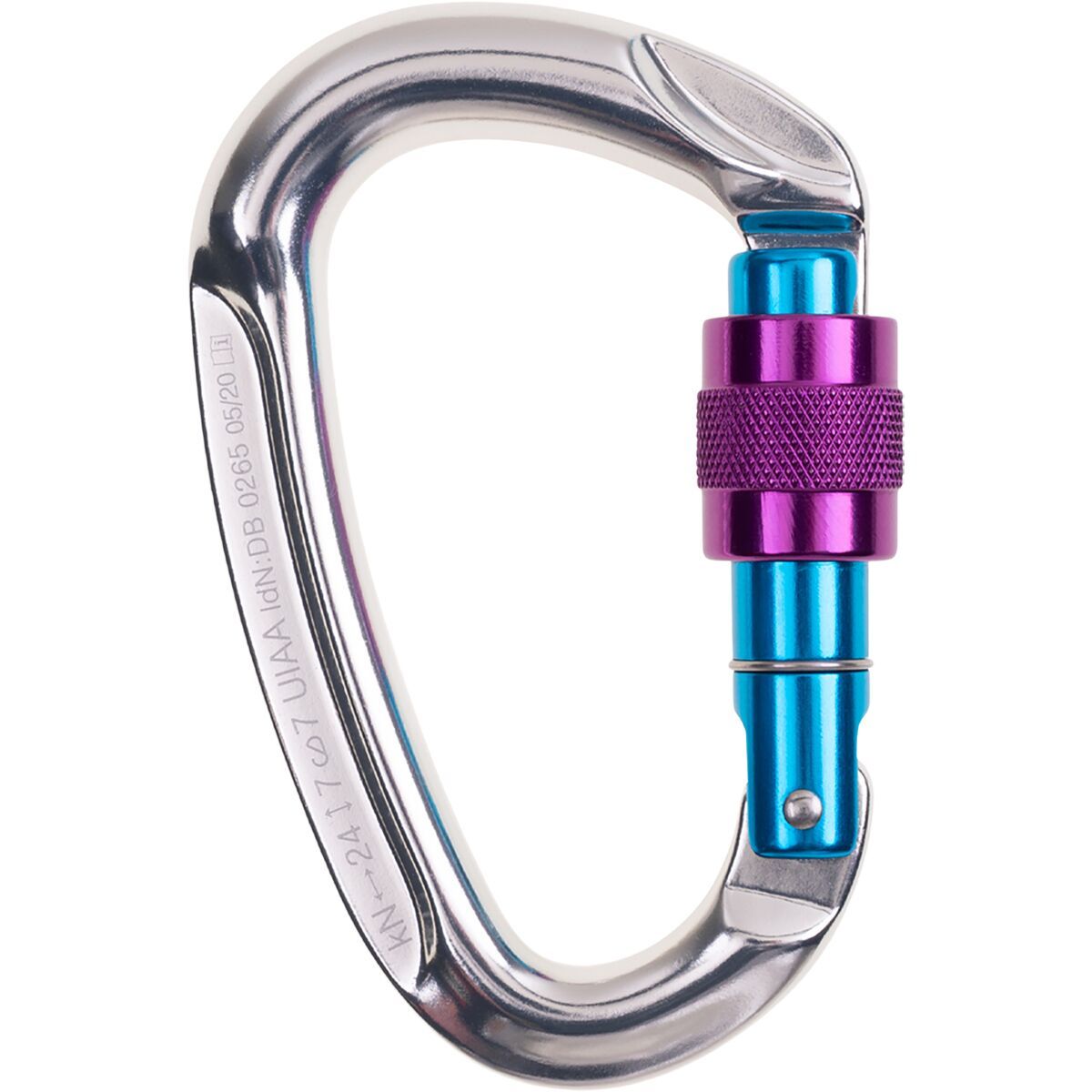 Beal Beal Be One Screw Gate Belay Carabiner Fuchsia, One Size
