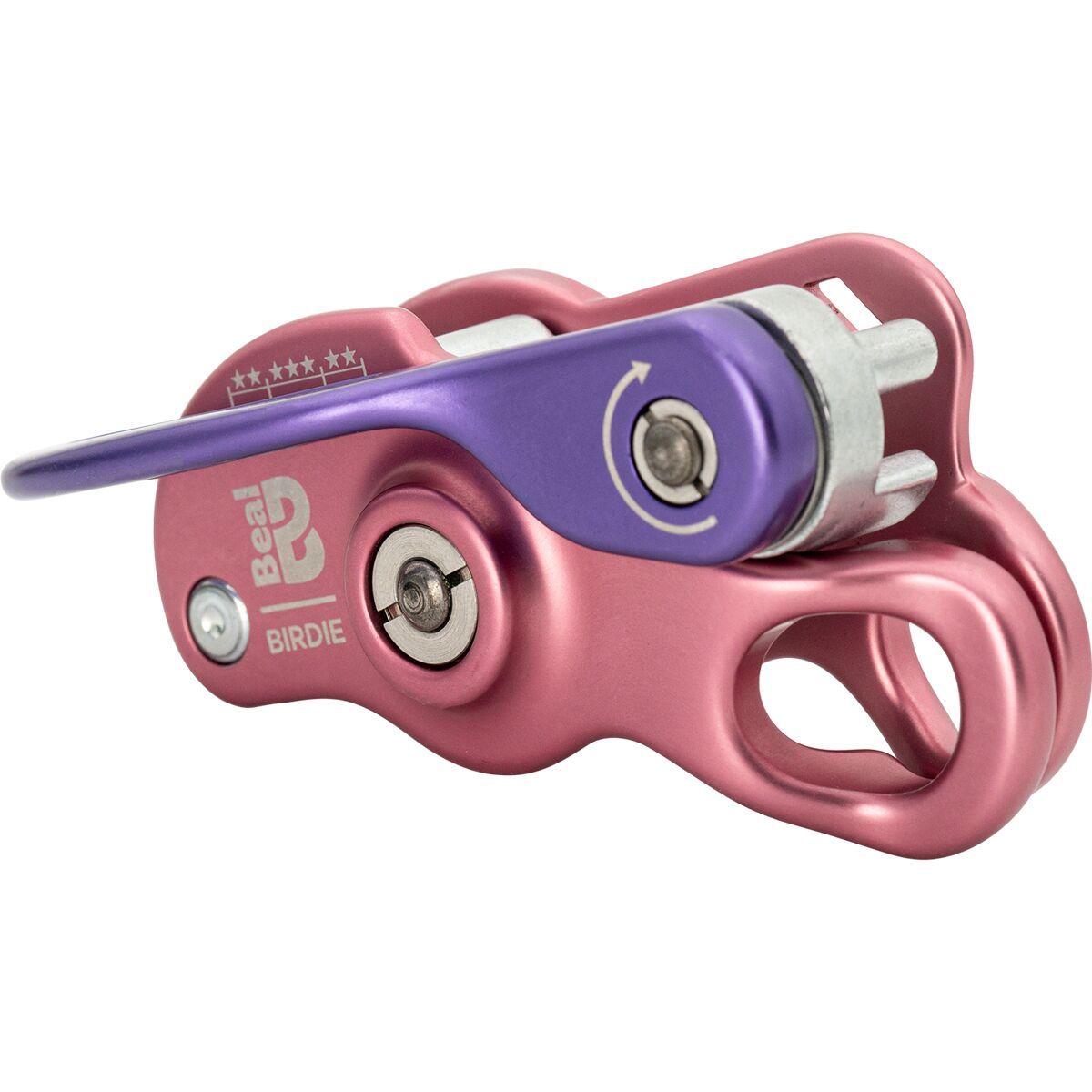 Beal Birdie Belay Device Pink, One Size