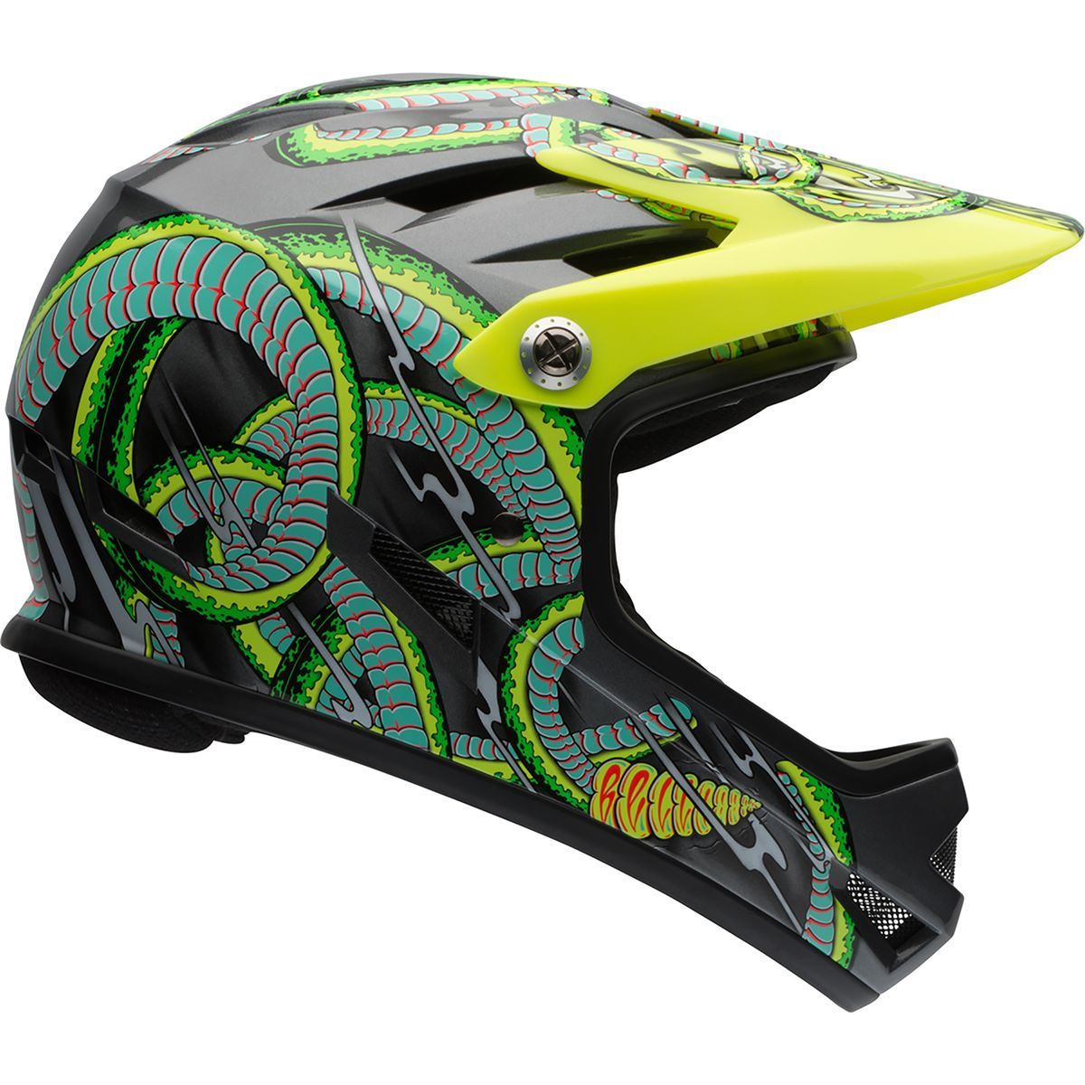 Bell Sanction Helmet Gunmetal Snake Spit, S