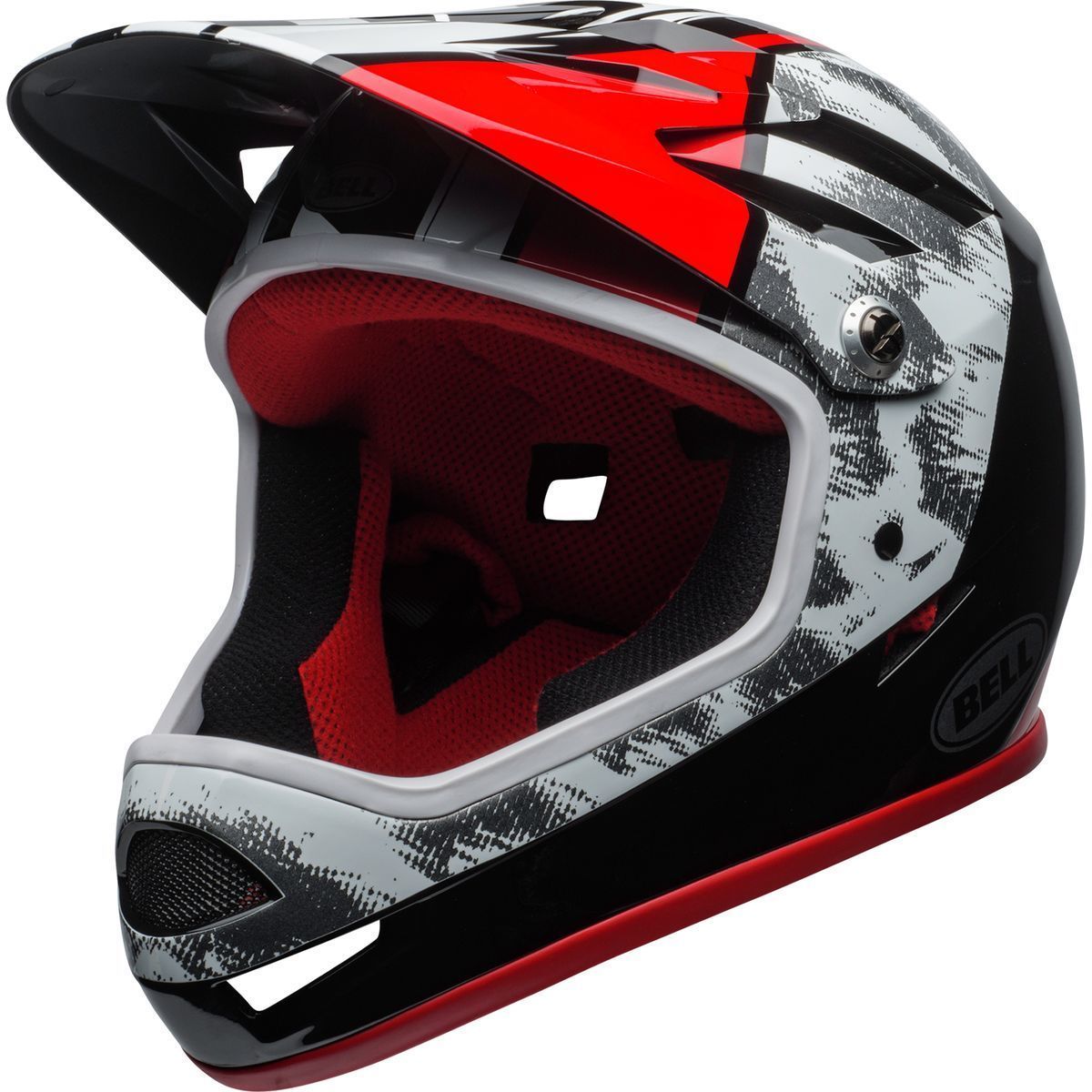 Bell Sanction Helmet White/Black/Red, S