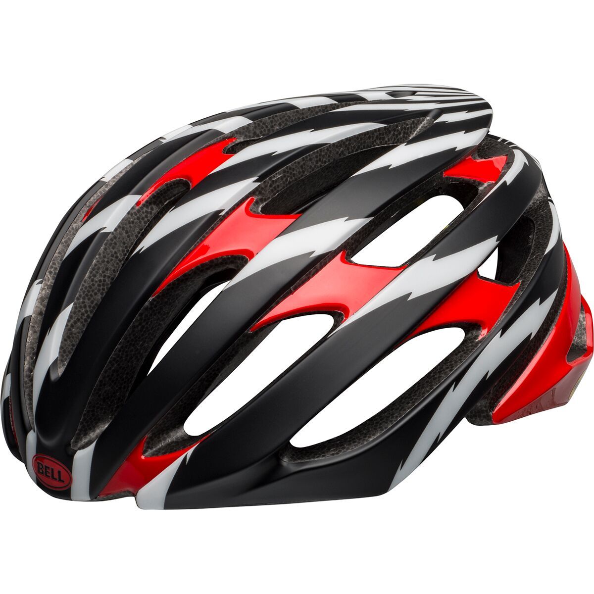 Bell Stratus Mips Helmet Matte/Gloss Black/Red/White, M