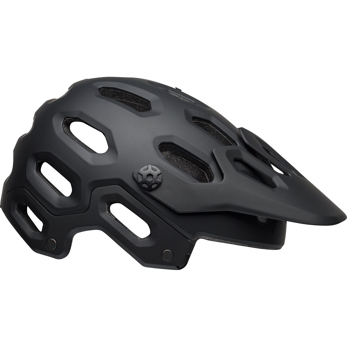 bell super 3r mips adult mtb bike helmet black Matt Black/Grey  free removable chin bar beefy enough to satisfy the rigors of ASTM 1952 testing Bell Super 3R Mips Helmet