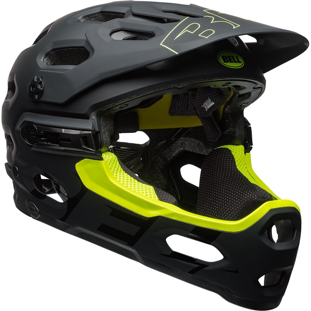 Bell Super 3R Mips Helmet Matte Black/Retina Sear, M