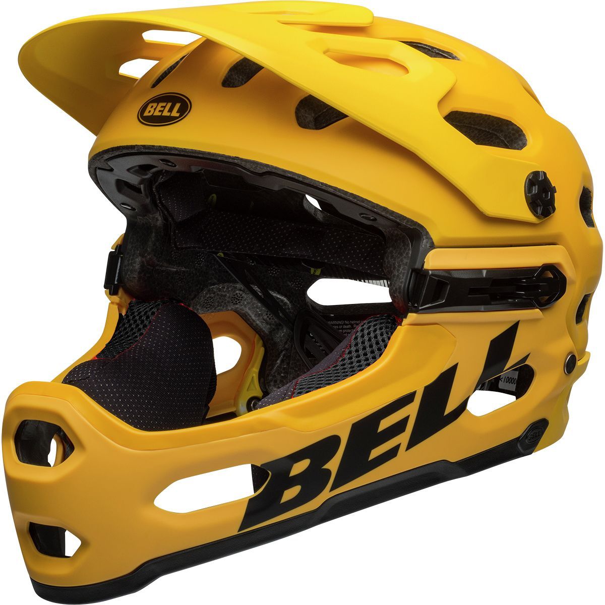 Bell Super 3R Mips Helmet Matte Yellow/Coal, L