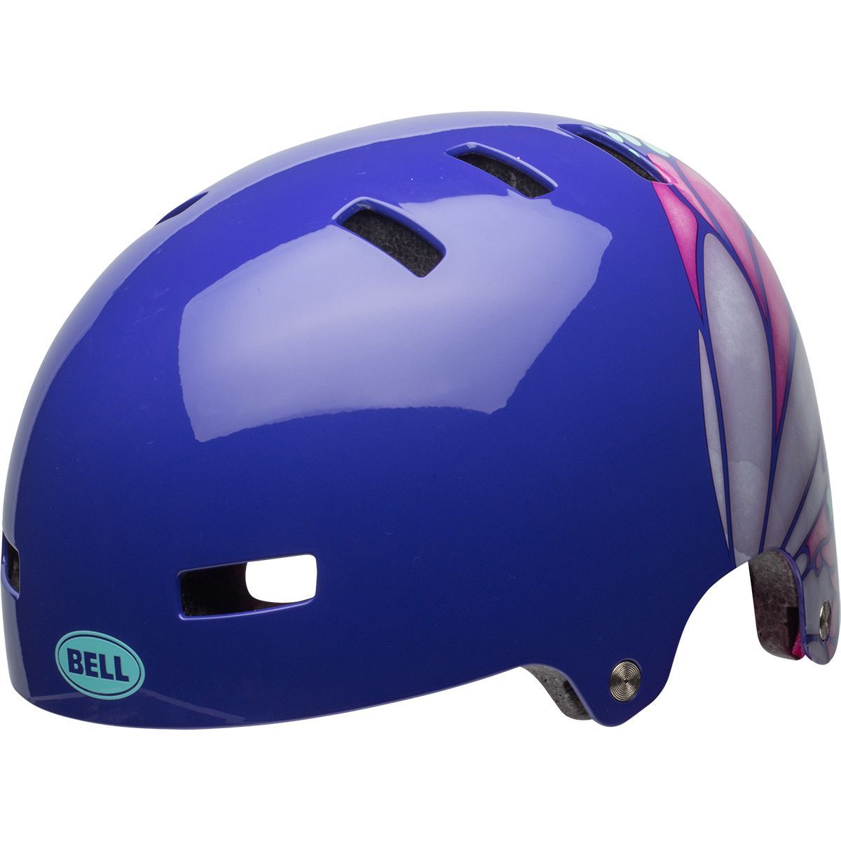 Bell Span Helmet - Kids' Purple/Pink Glide, XS