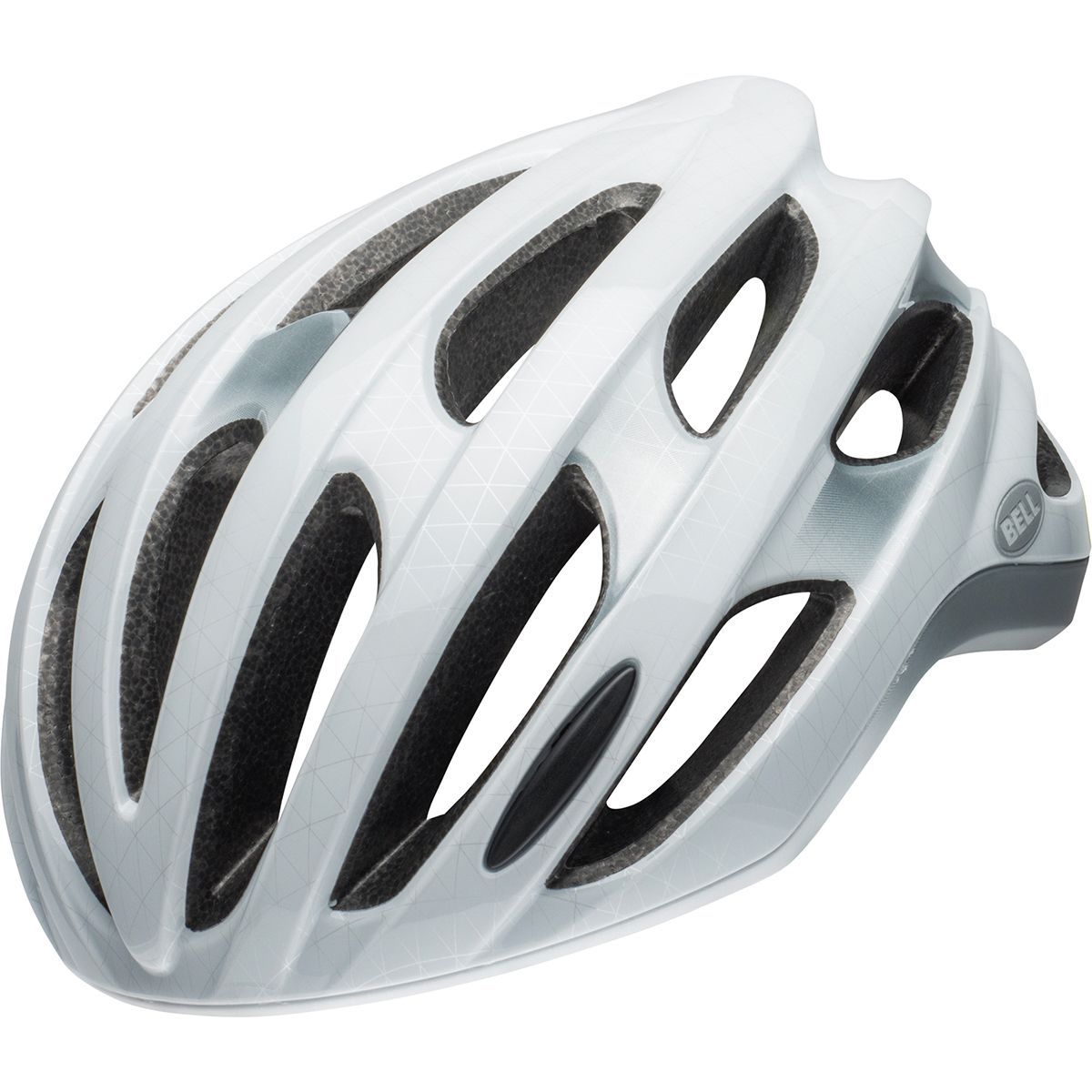 Bell Formula Mips Helmet Slice Matte/Gloss White/Silver/Black, S