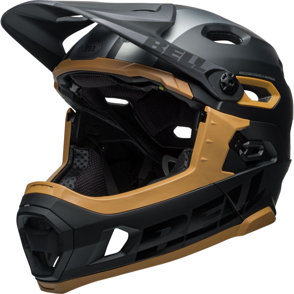 Bell Super DH Mips Helmet Matte/Gloss Black/Gum, S