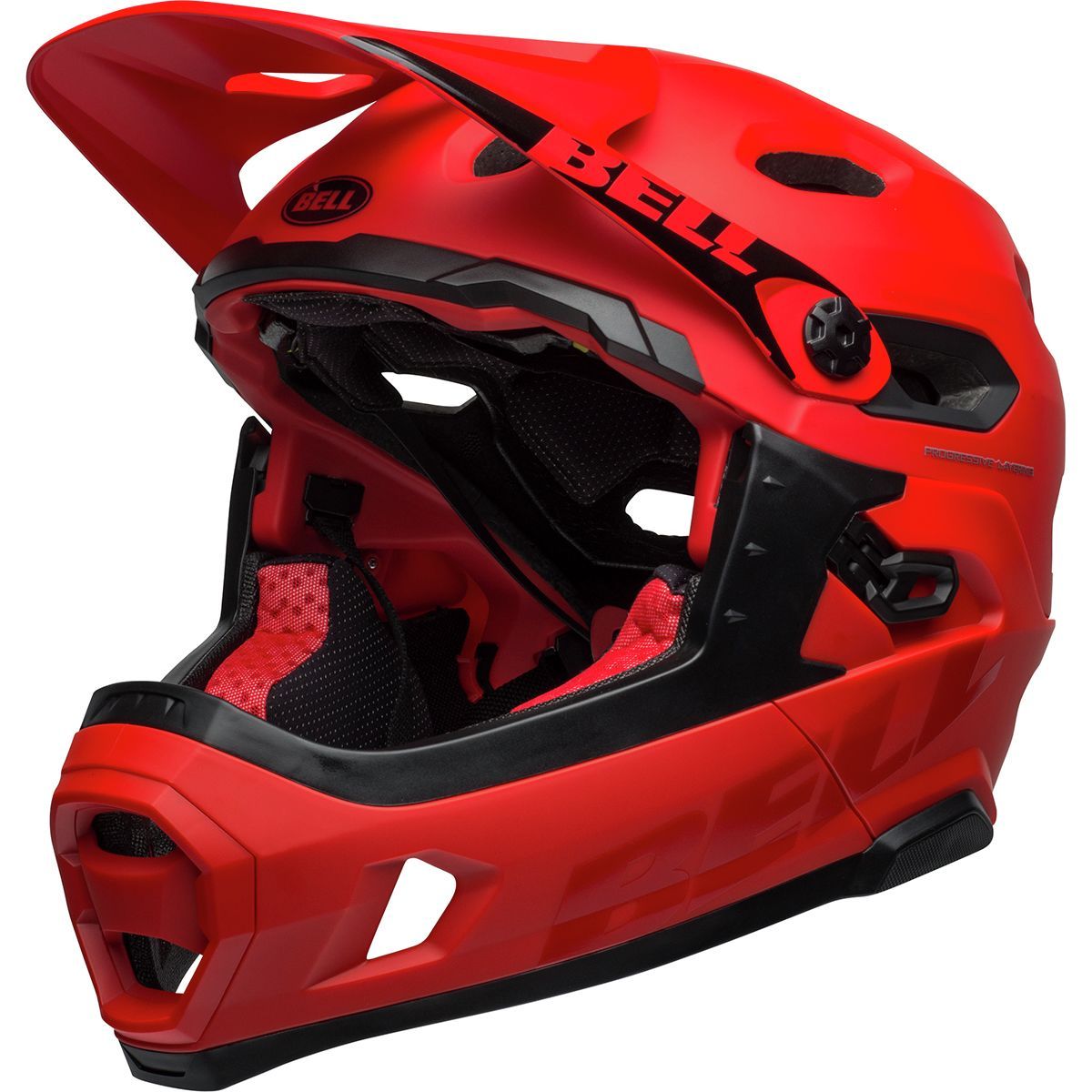 Bell Super DH Mips Helmet Matte/Gloss Crimson/Black, S
