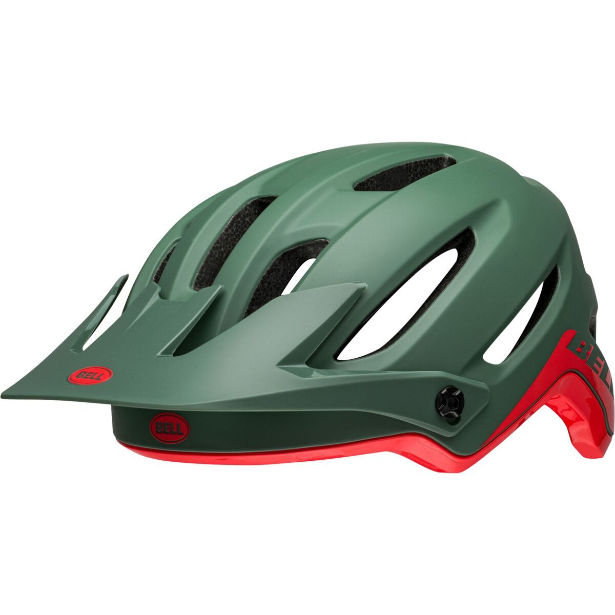 Image of Bell 4Forty Mips Helmet Matte/Gloss Dark Green/Infrared, M