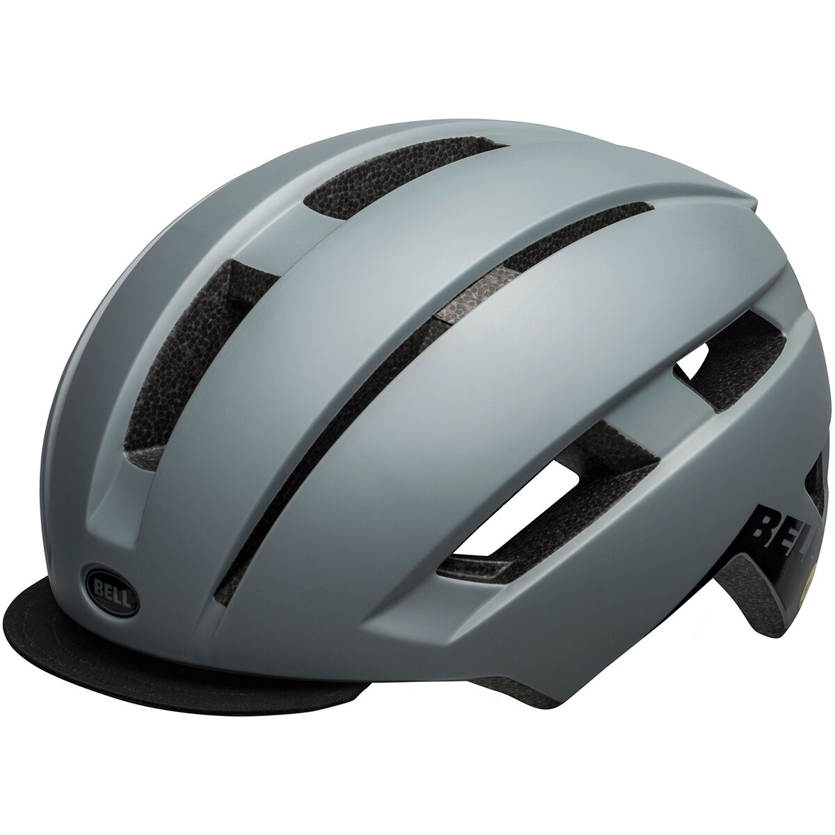 Image of Bell Daily LED Mips Helmet Matte Gray/Black, One Size