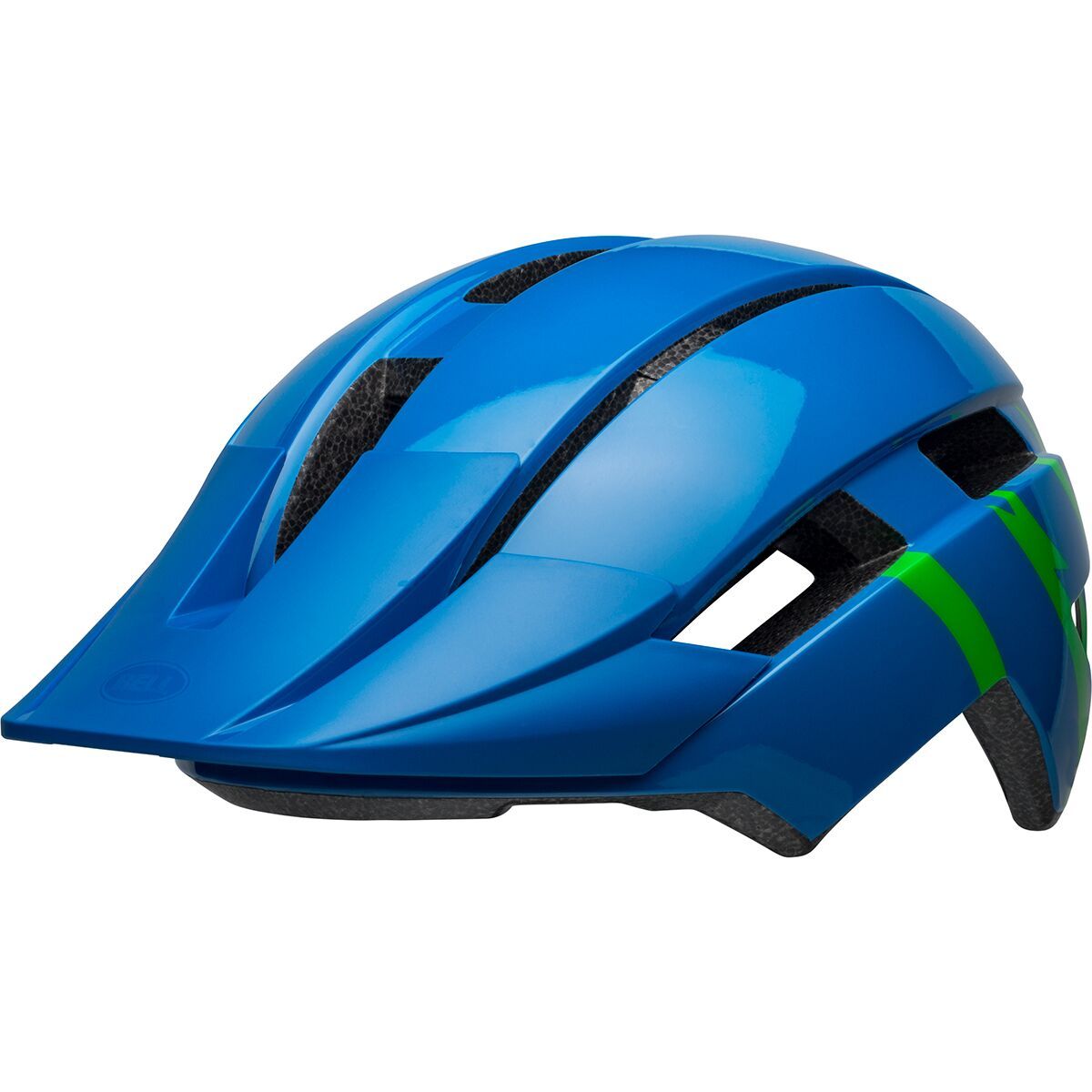 Bell Sidetrack II Helmet - Kids' Blue/Green, Youth