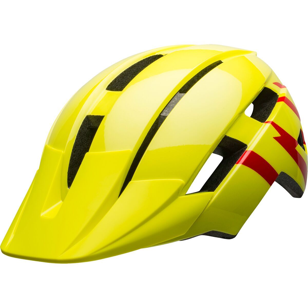 Bell Sidetrack II Mips Helmet - Kids' Hiviz/Red, Youth