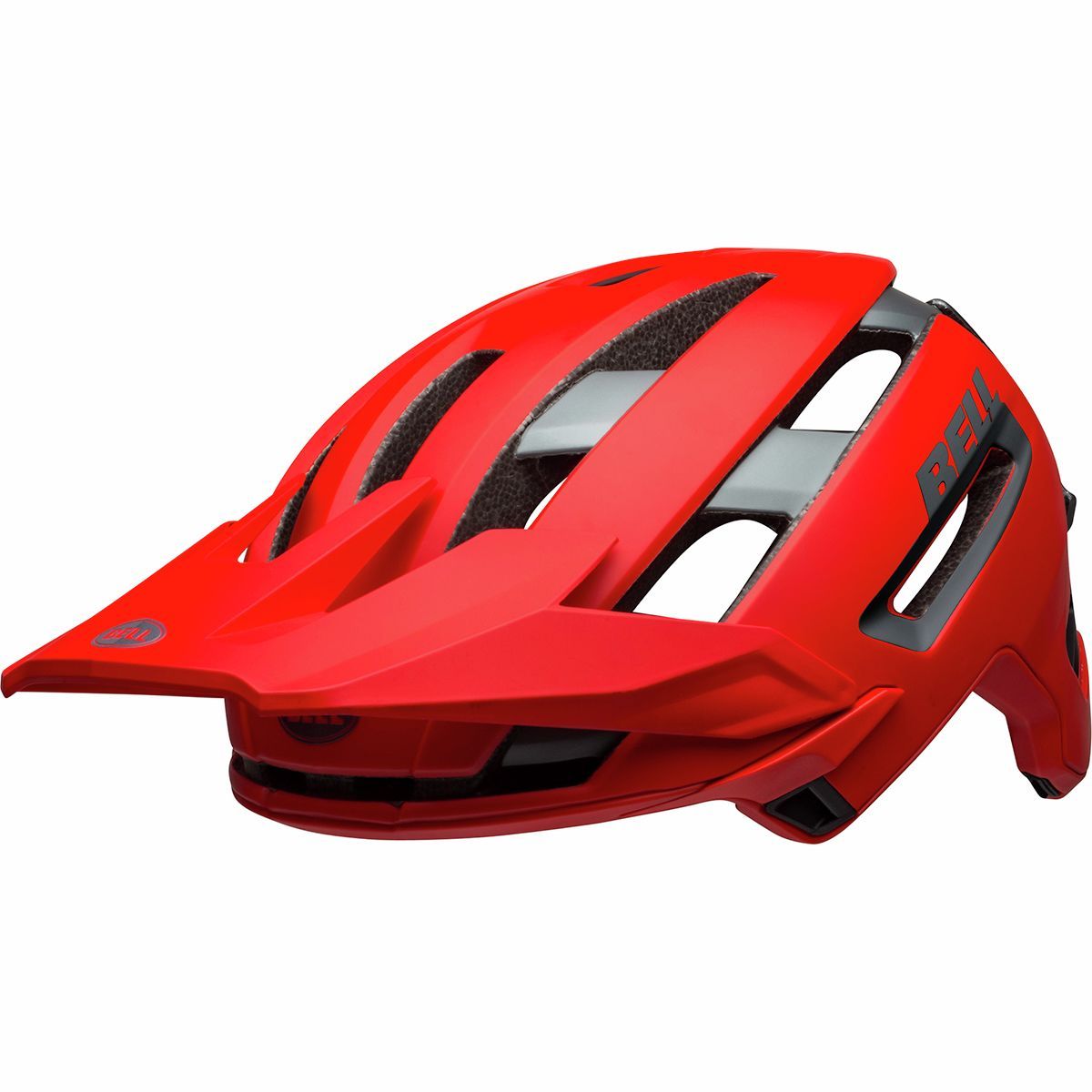 Image of Bell Super Air Mips Helmet Matte/Gloss Red/Gray, M
