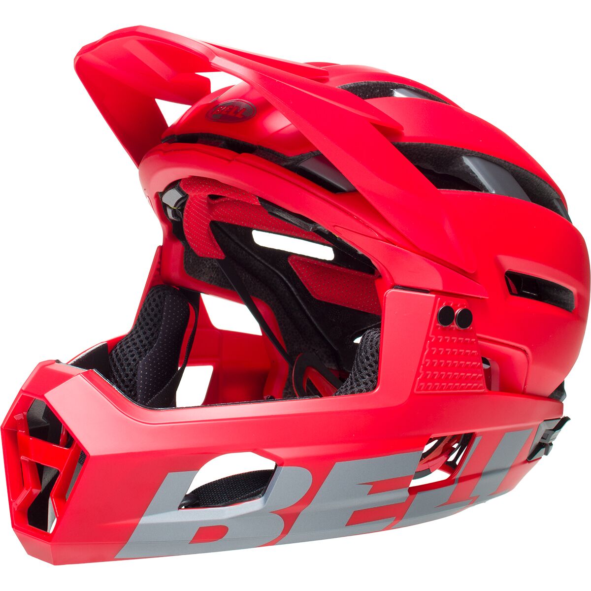 Image of Bell Super Air R Mips Helmet Matte/Gloss Red/Gray, M