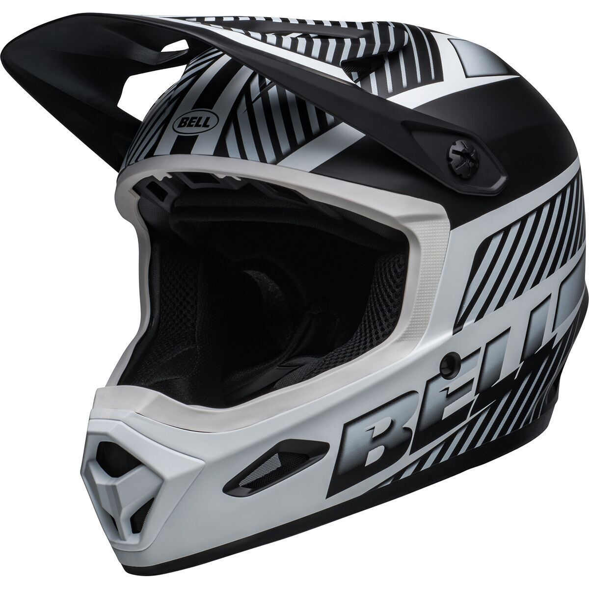 Bell Transfer Helmet Matte Black/White2, M