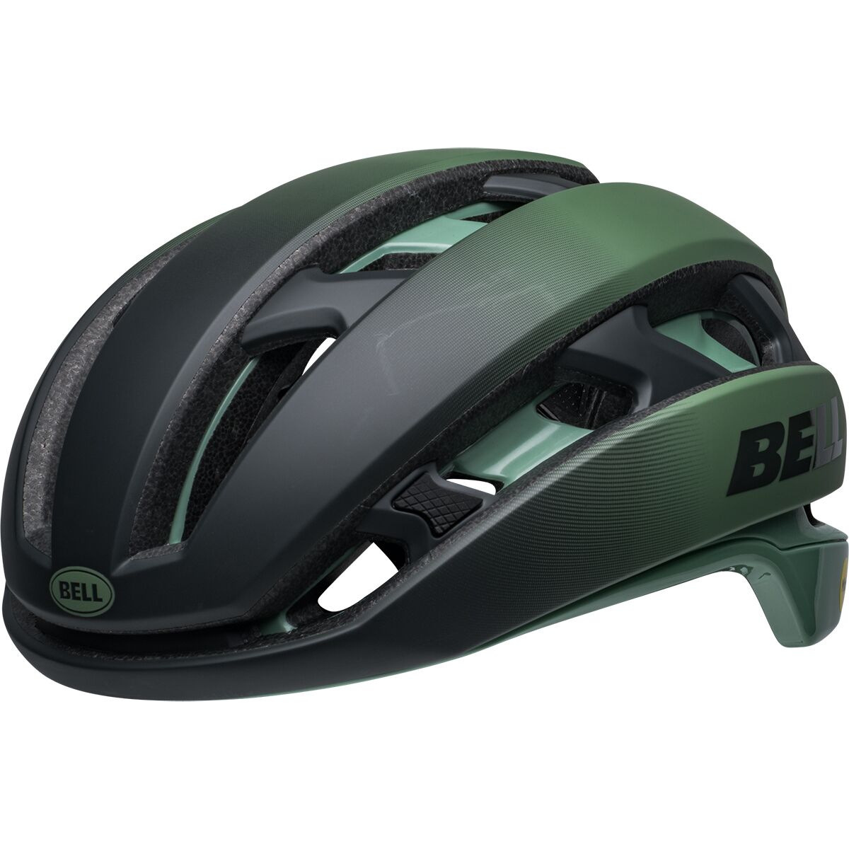 Image of Bell XR Spherical Helmet Matte/Gloss Greens, M