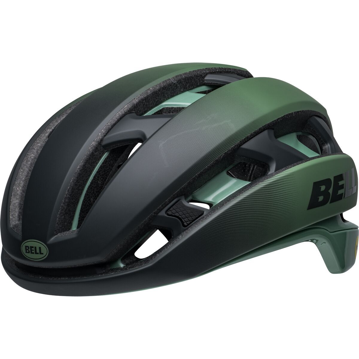 Image of Bell XR Spherical Helmet Matte/Gloss Greens, S