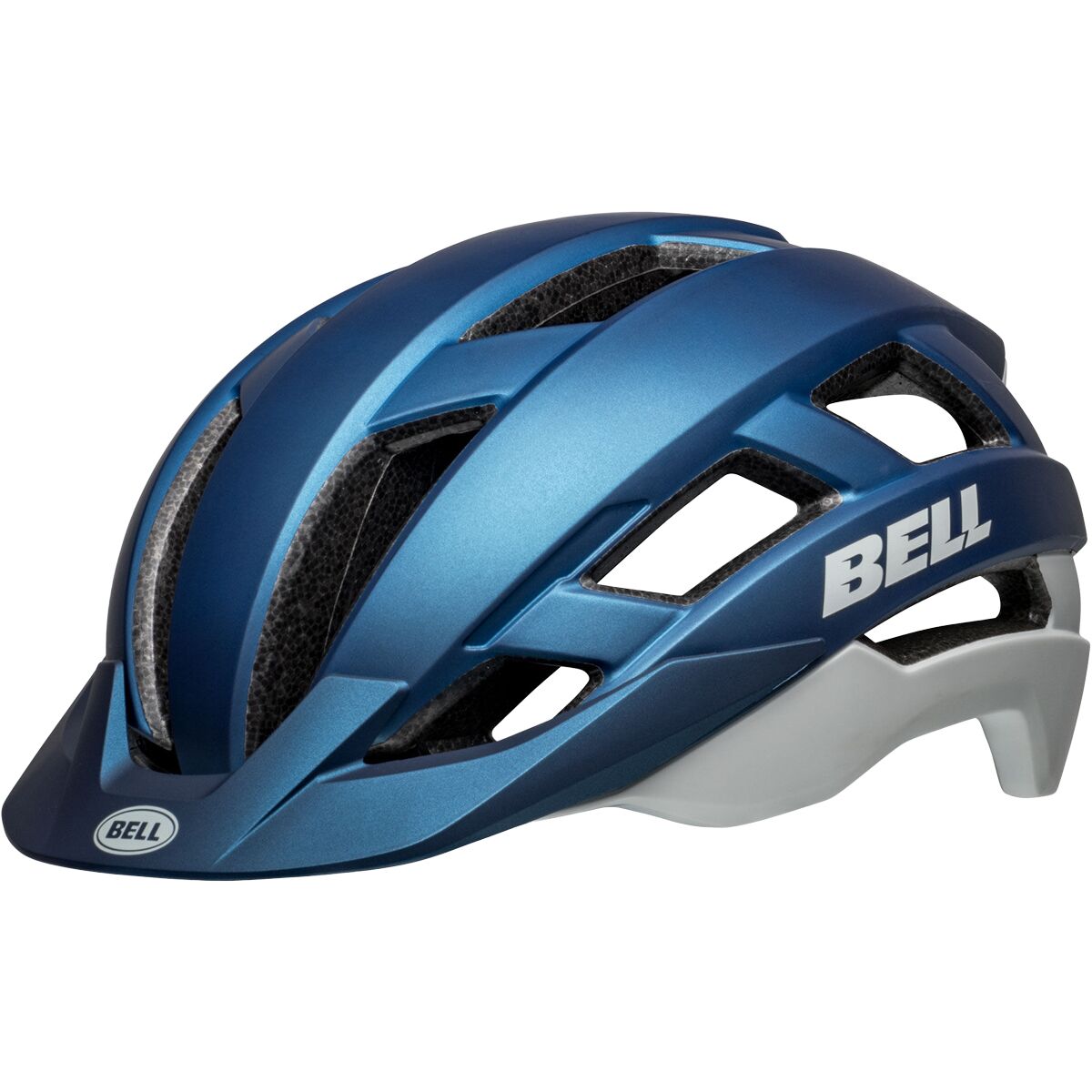 Image of Bell Falcon XRV LED Mips Helmet Matte Blue/Gray 1000, S