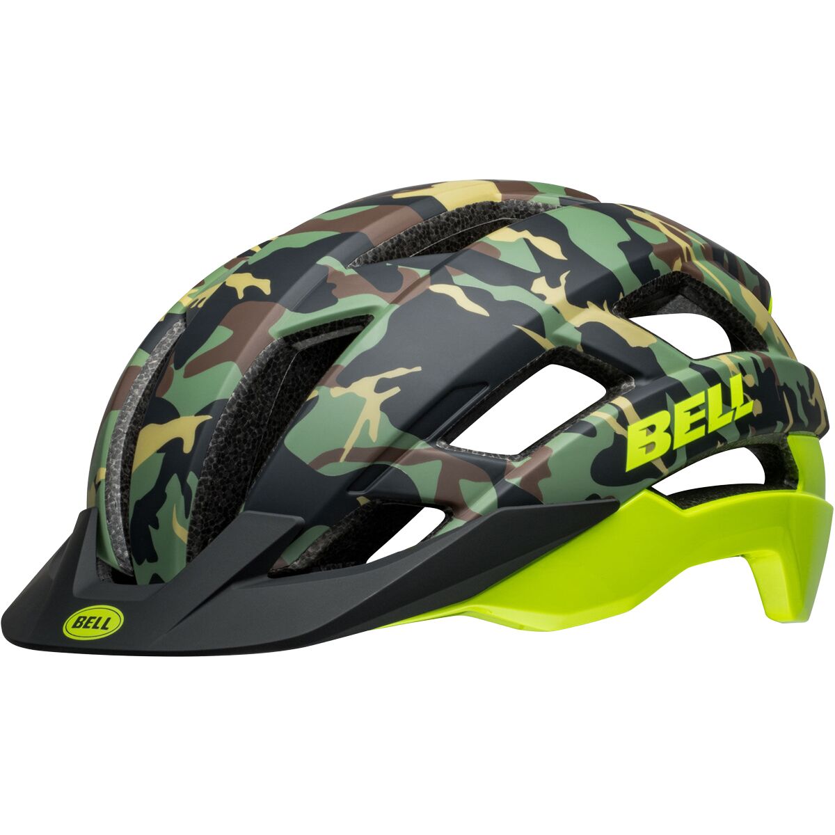 Image of Bell Falcon XRV Mips Helmet Matte/Gloss Camo/Retina 1000, S