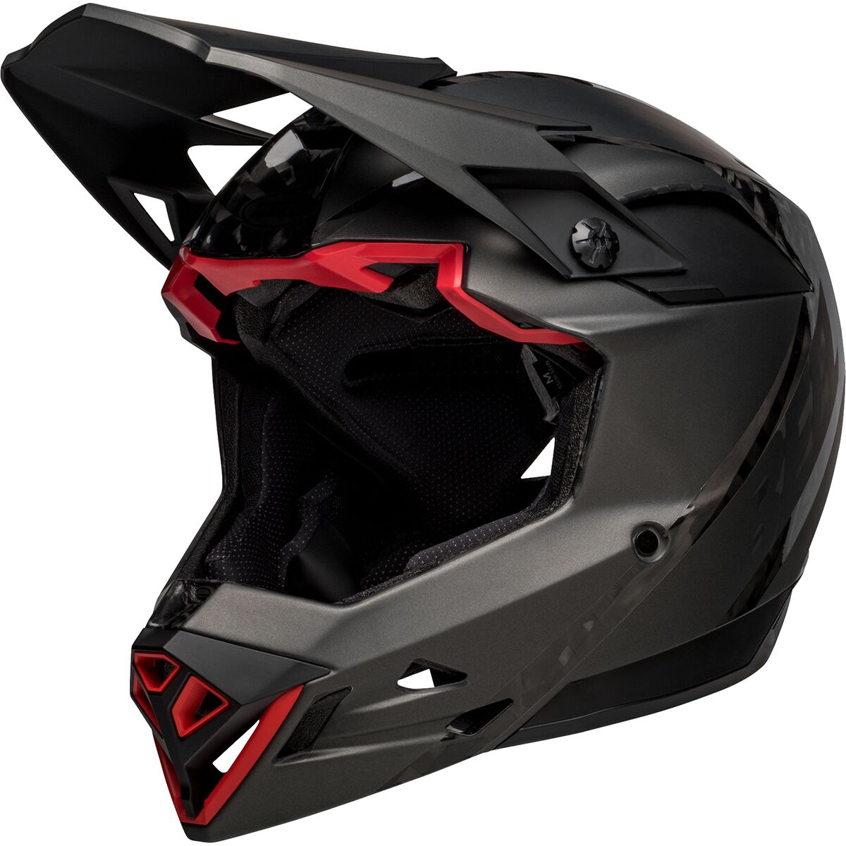 Image of Bell Full-10 Spherical Helmet Arise Matte/Gloss Black, L