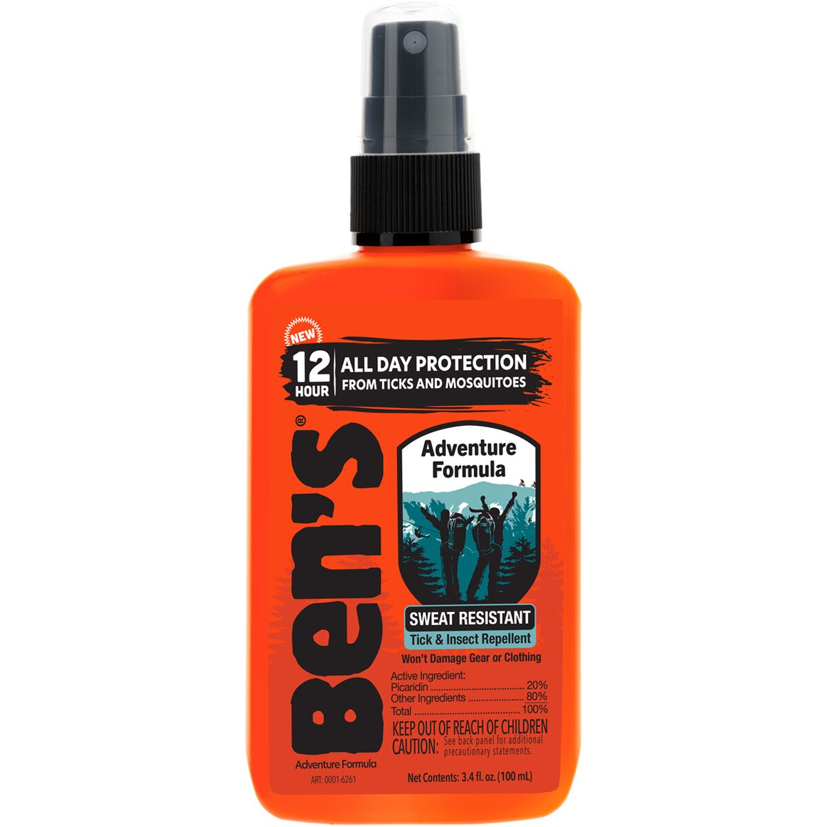 Ben's Ben's Adventure Formula 3.4oz Insect Repellent One Color, One Size