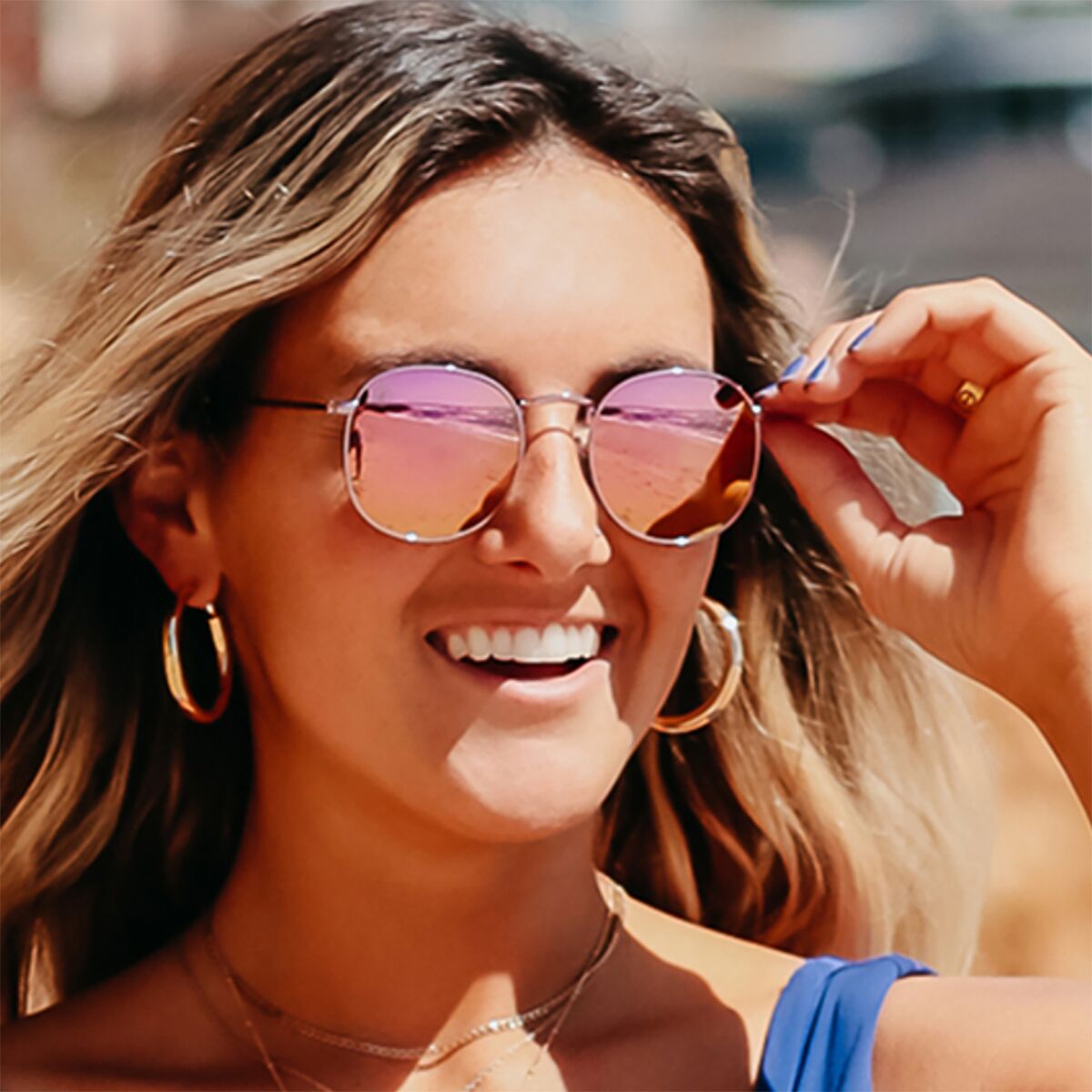Blenders Halo Sunglasses with Case Blenders Eyewear Halo Polarized Sunglasses - Accessories main image 2