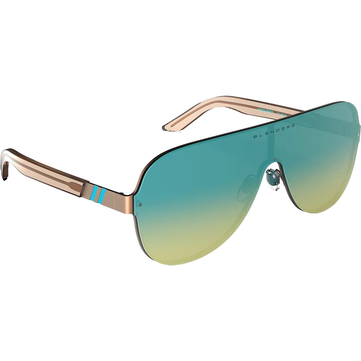 Blenders Eyewear Blenders Eyewear Falcon Polarized Sunglasses Awesummer, One Size