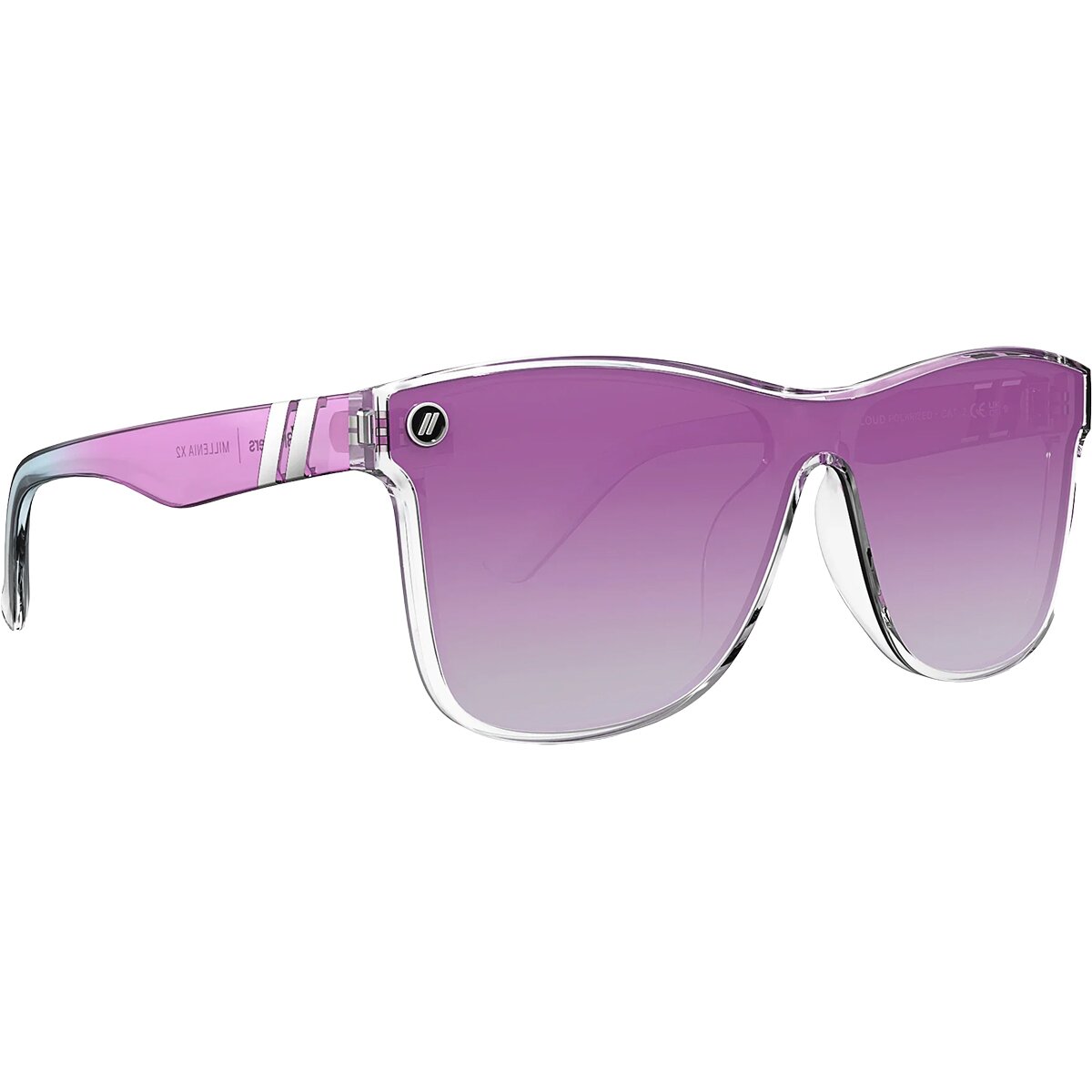 Image of Blenders Eyewear Millenia X2 Polarized Sunglasses Berry Loud, One Size