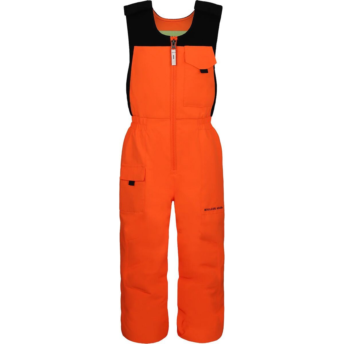 Image of Boulder Gear Nestor Bib Pant - Boys' Orange Shock, 2
