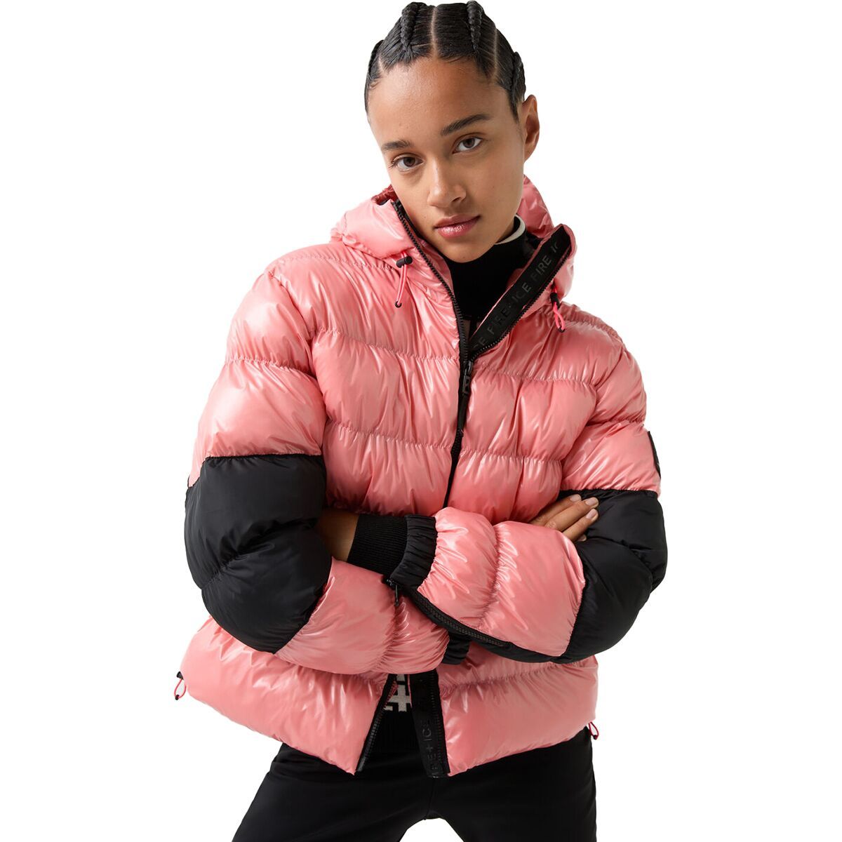 Bogner - Fire+Ice Romy Hooded Jacket - Women's Strawberry Ice, 10