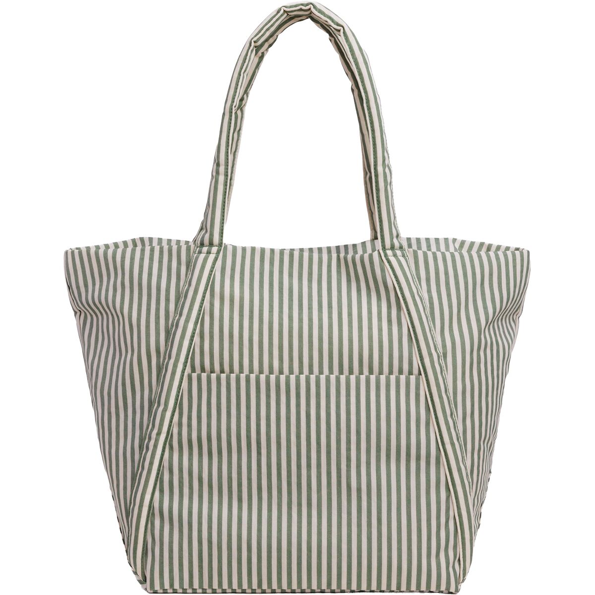 BAGGU BAGGU Cloud Bag - Women's Sage Stripe, One Size