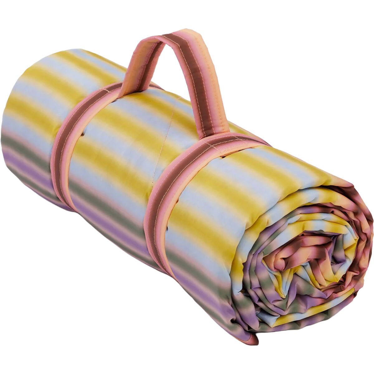 Image of BAGGU Puffy Picnic Blanket Gradient Stripe Multi, One Size