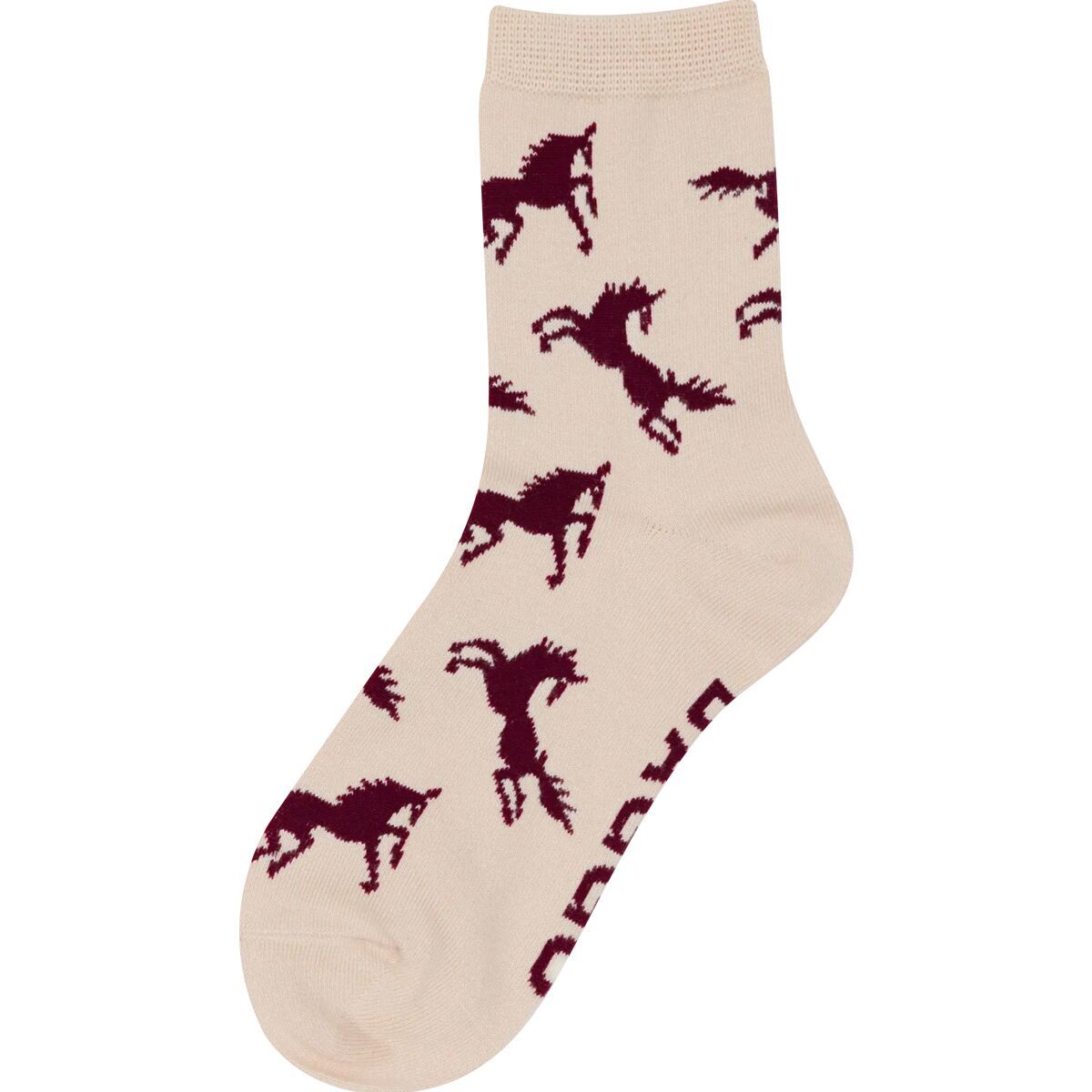 Image of BAGGU Crew Sock Horses, One Size