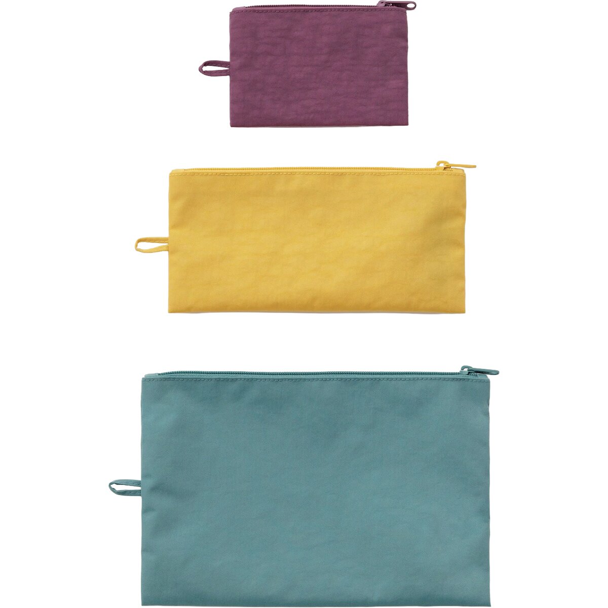 Image of BAGGU Flat Pouch Set Jewel Mix, One Size
