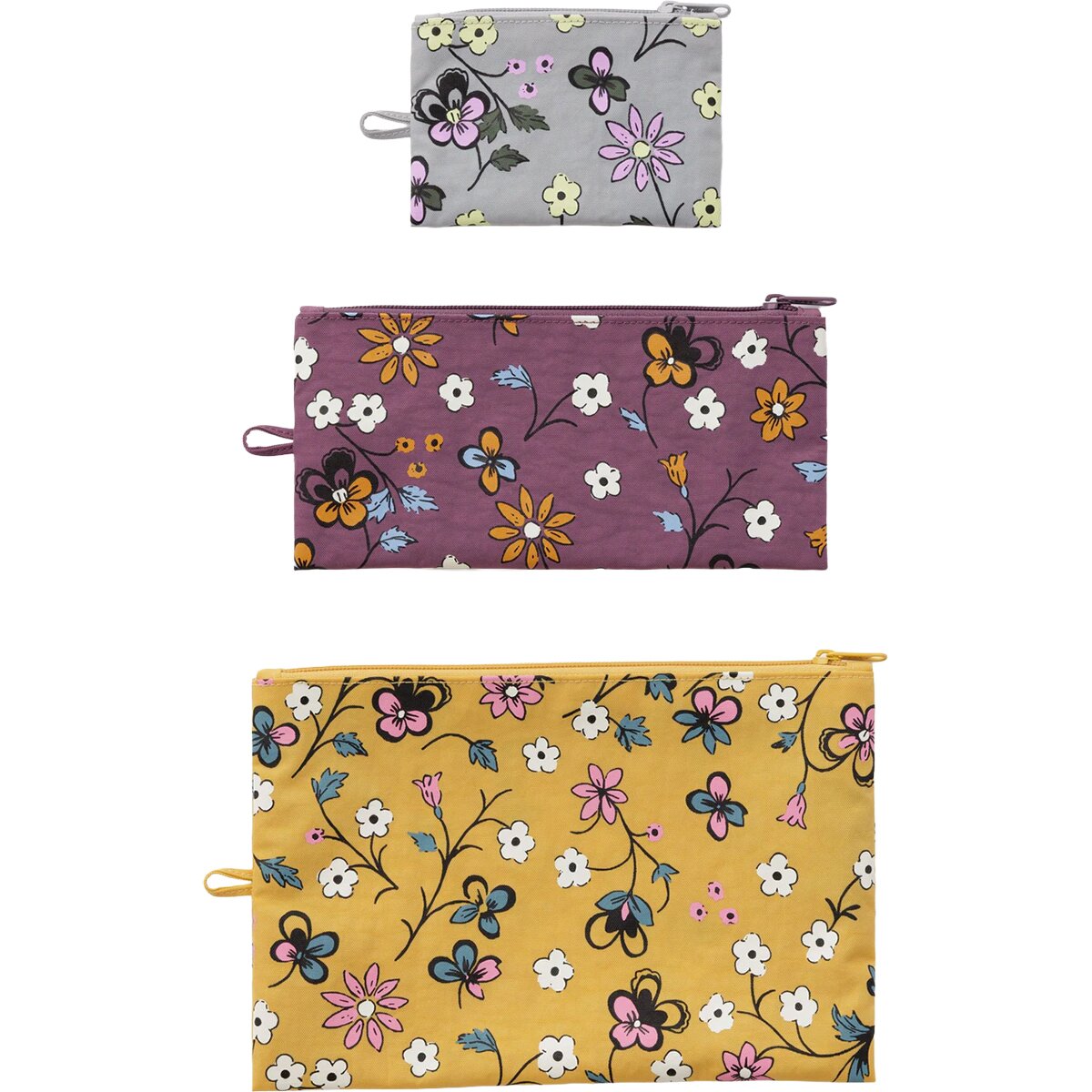 Image of BAGGU Flat Pouch Set Wildwood Mix, One Size