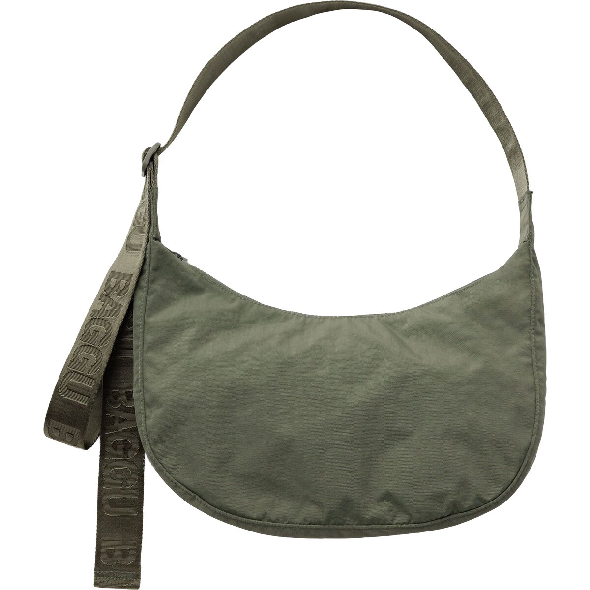 Image of BAGGU Medium Nylon Crescent Bag Caper, One Size
