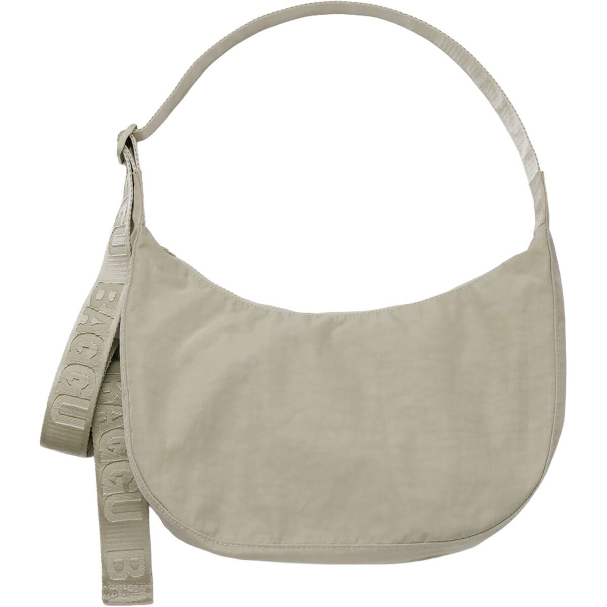 Image of BAGGU Medium Nylon Crescent Bag Celadon, One Size