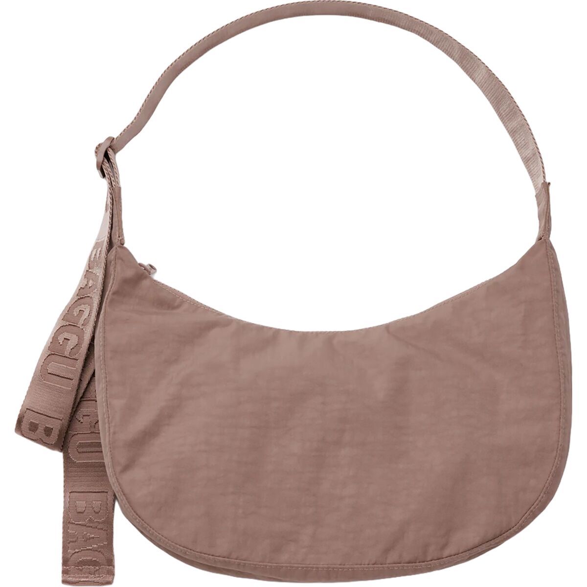 Image of BAGGU Medium Nylon Crescent Bag Toasted Almond, One Size