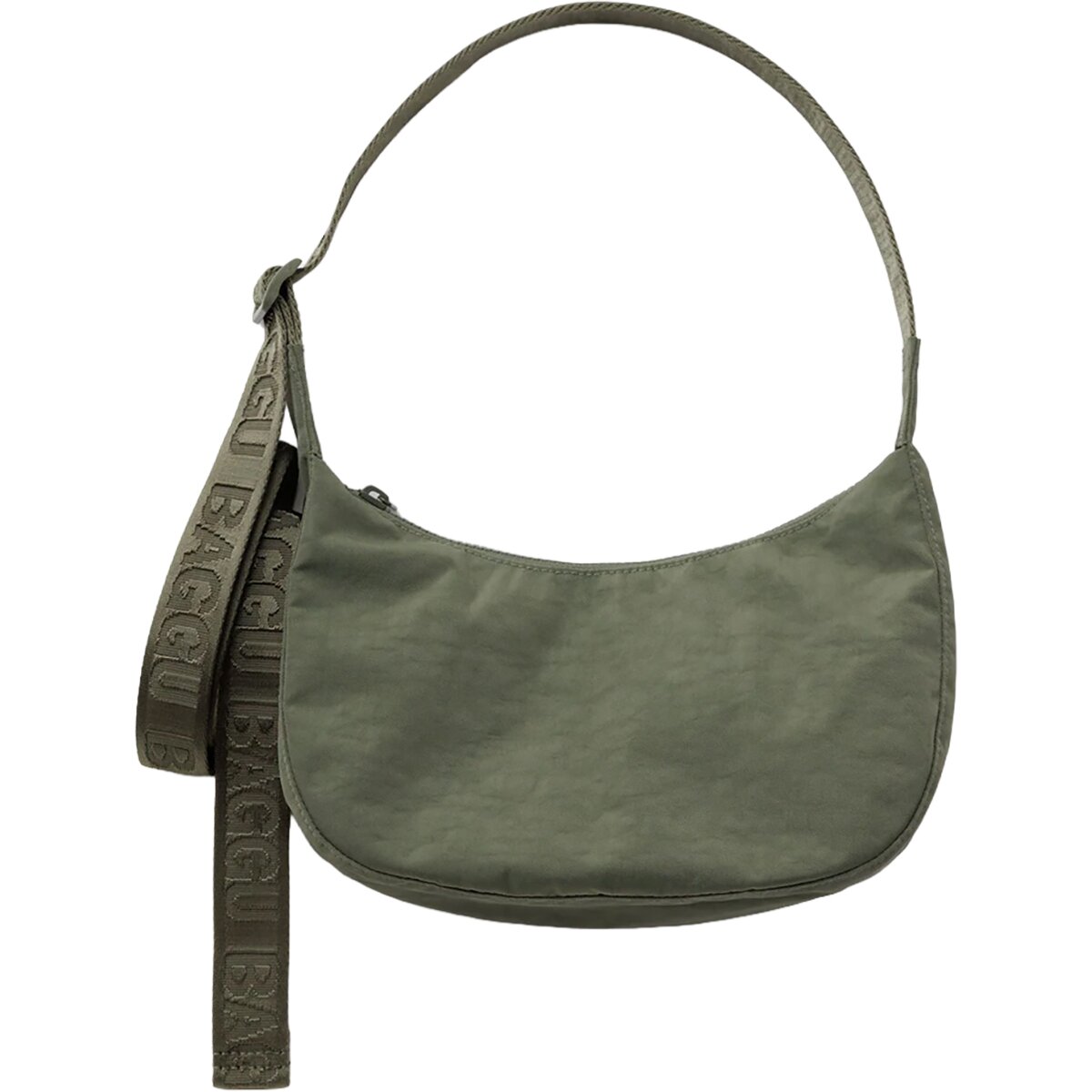 Image of BAGGU Small Nylon Crescent Bag Caper, One Size