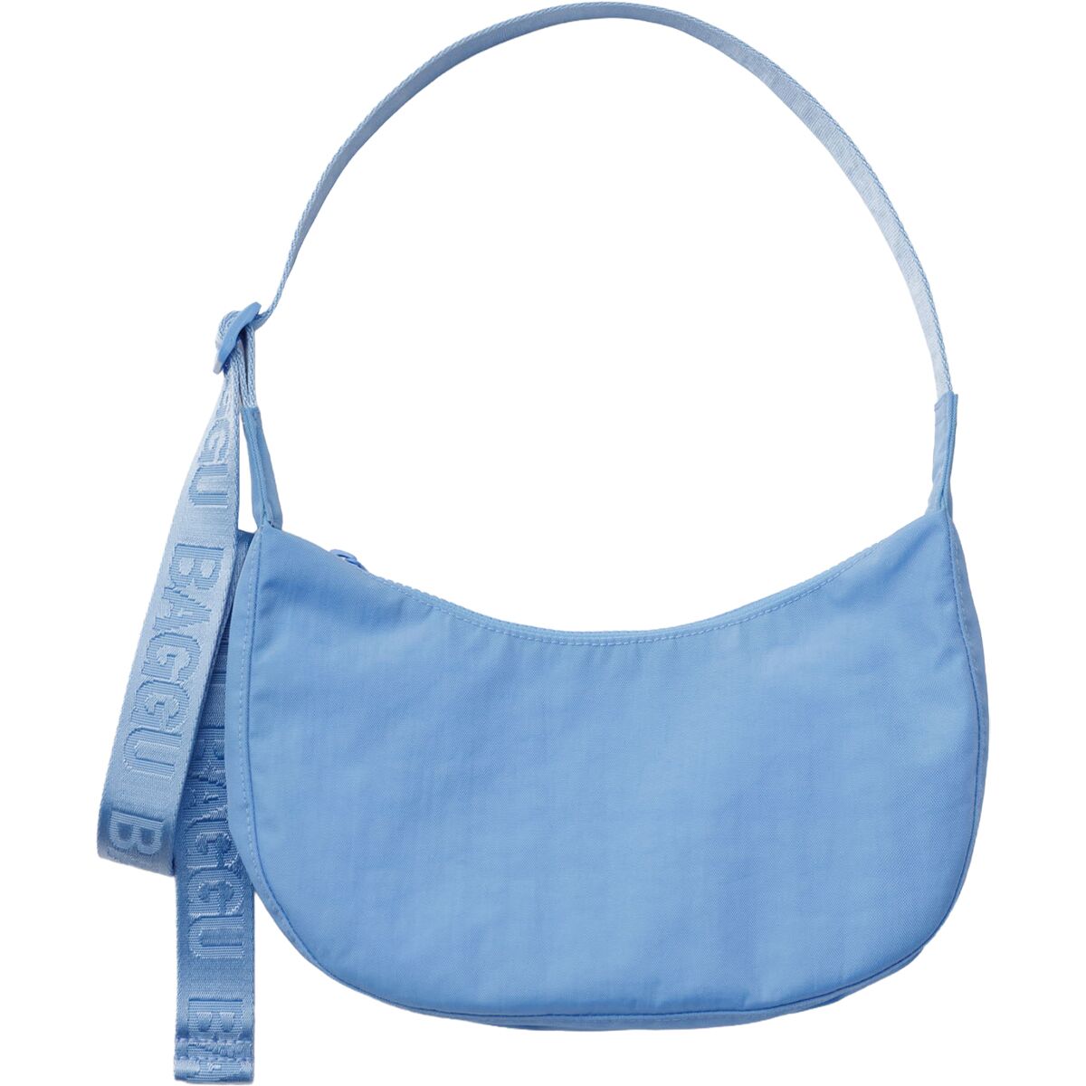 Image of BAGGU Small Nylon Crescent Bag Piscine, One Size