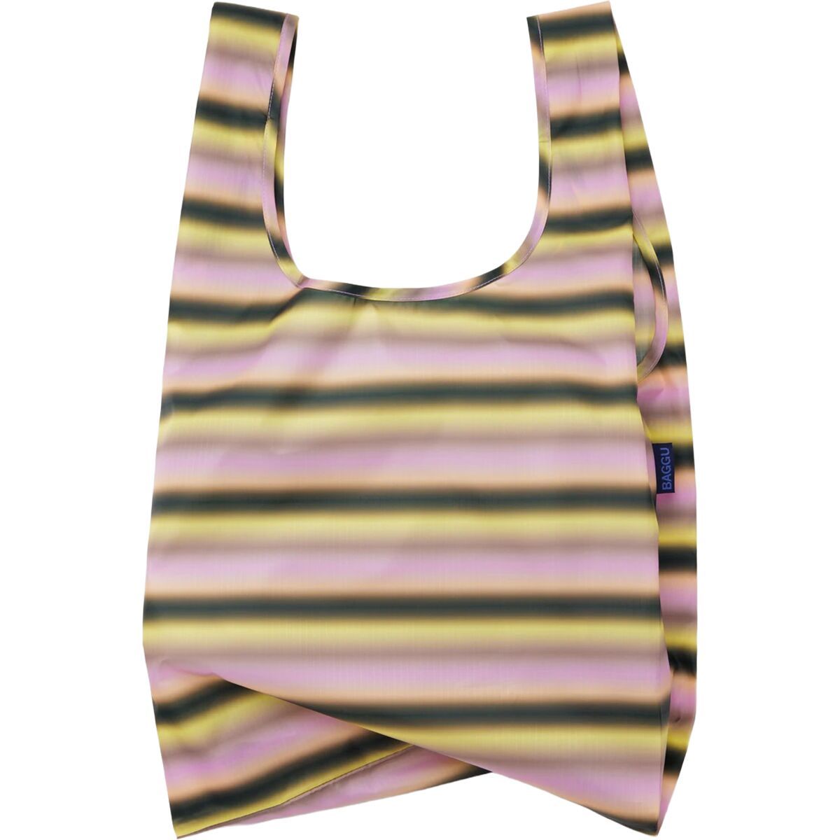 Image of BAGGU Standard Baggu Gradient Stripe Pink & Yellow, One Size