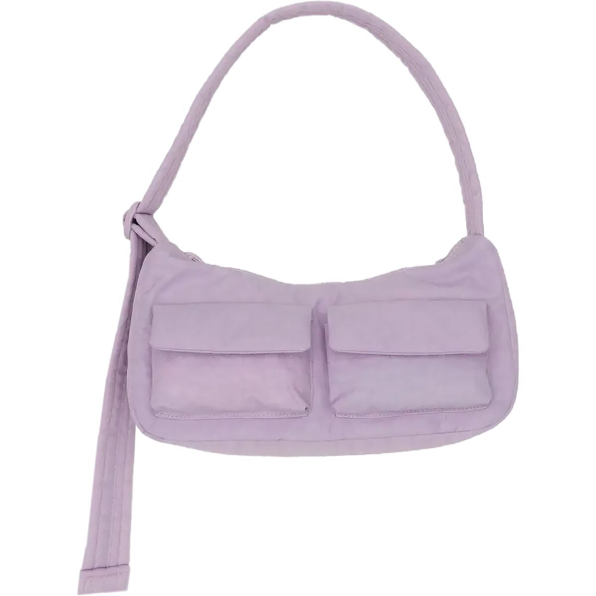BAGGU Cargo Shoulder Bag Dusty Pink