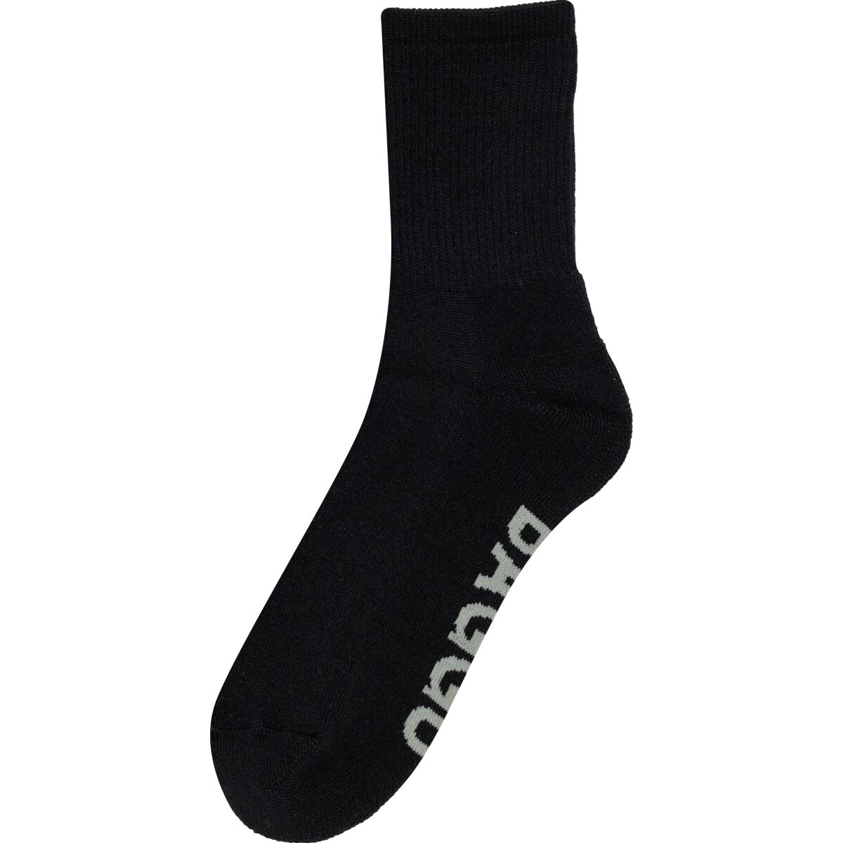 Image of BAGGU Ribbed Sock - Women's Black, One Size