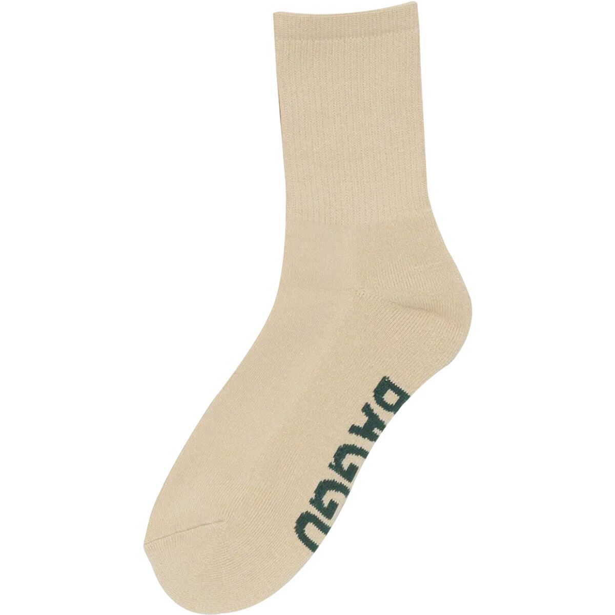Image of BAGGU Ribbed Sock - Women's Ecru, One Size