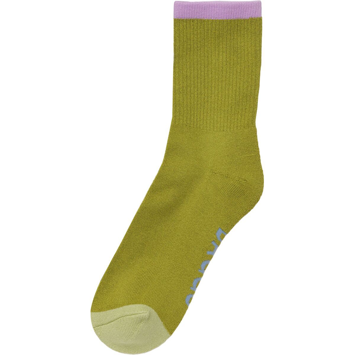 Image of BAGGU Ribbed Sock - Women's Olive Mix, One Size