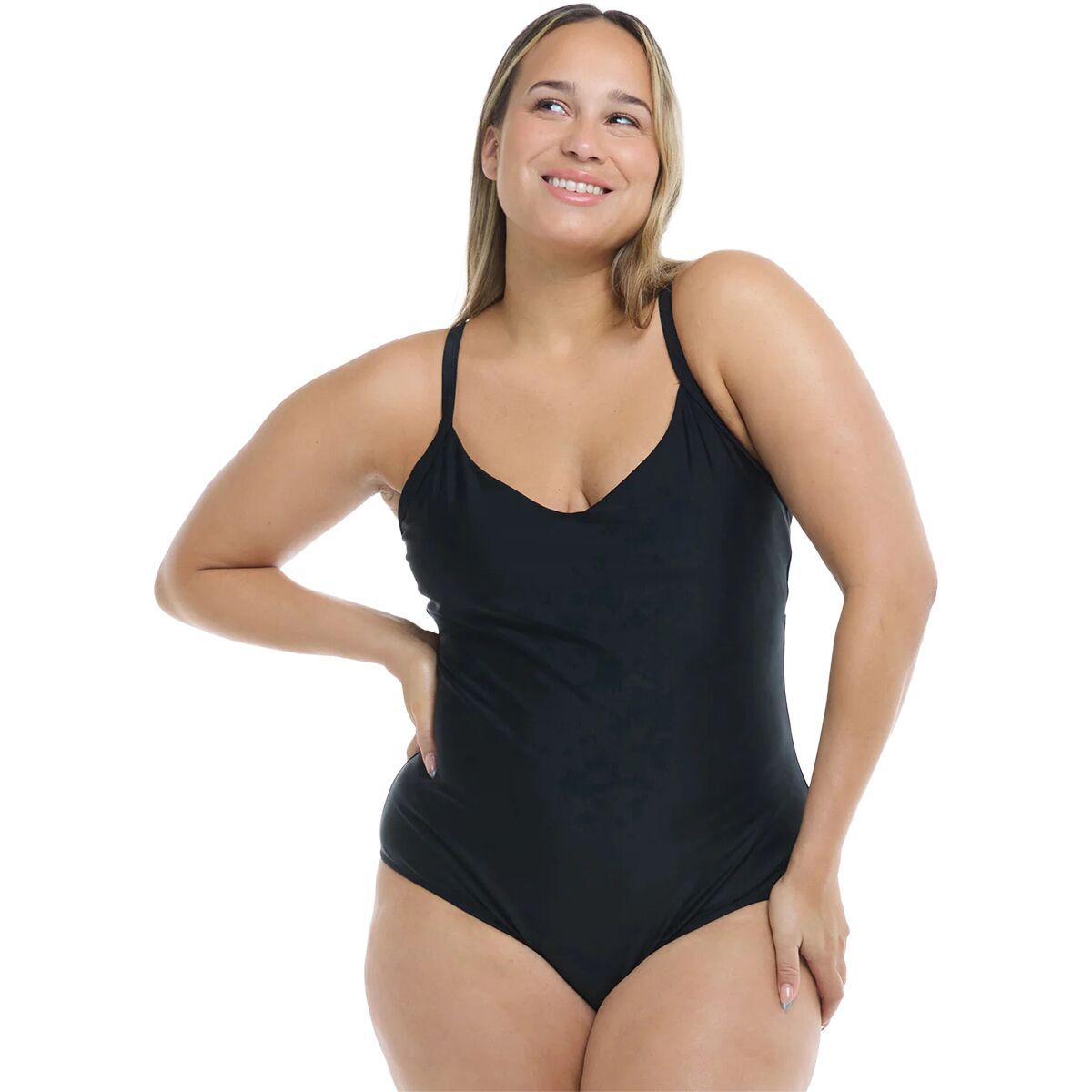 Body Glove Body Glove Smoothies Sandbar One-Piece Swimsuit - Women's Black, XL