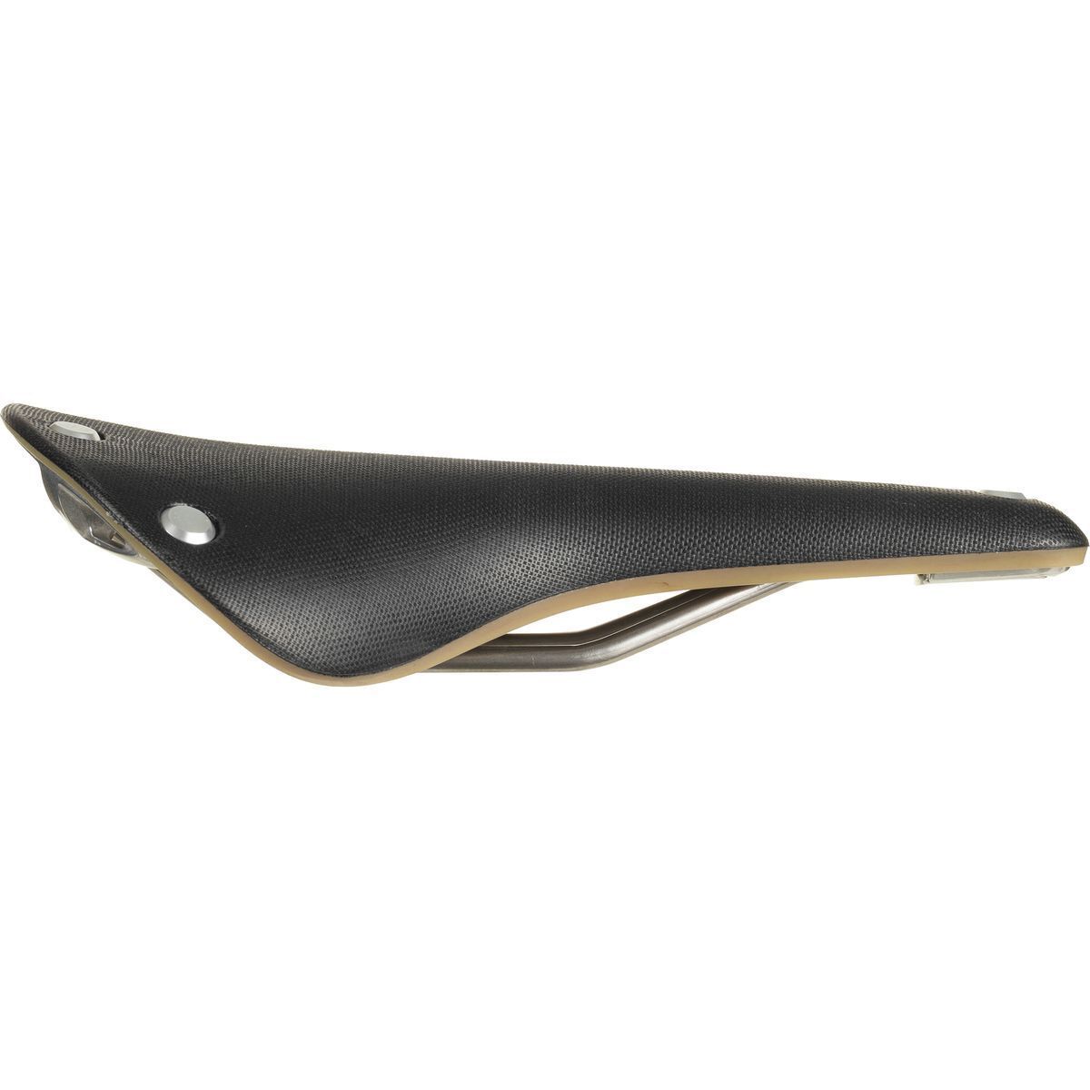 Image of Brooks England C17 Cambium Saddle Black/Natural Rubber, One Size