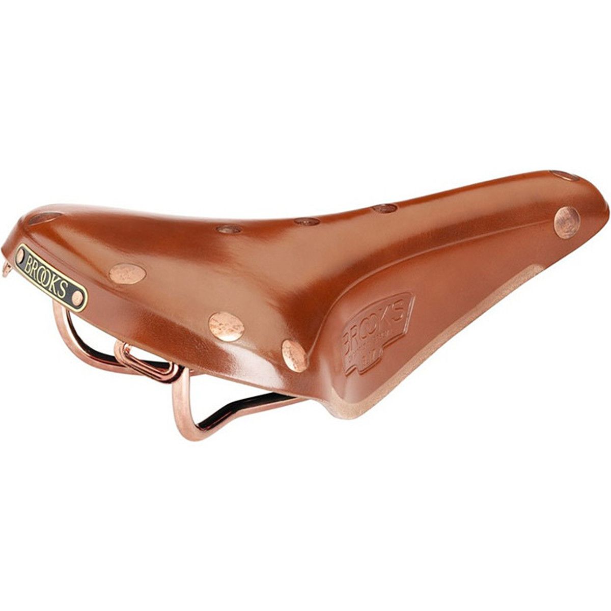 Image of Brooks England B17 Special Saddle Honey-Copper Steel, One Size