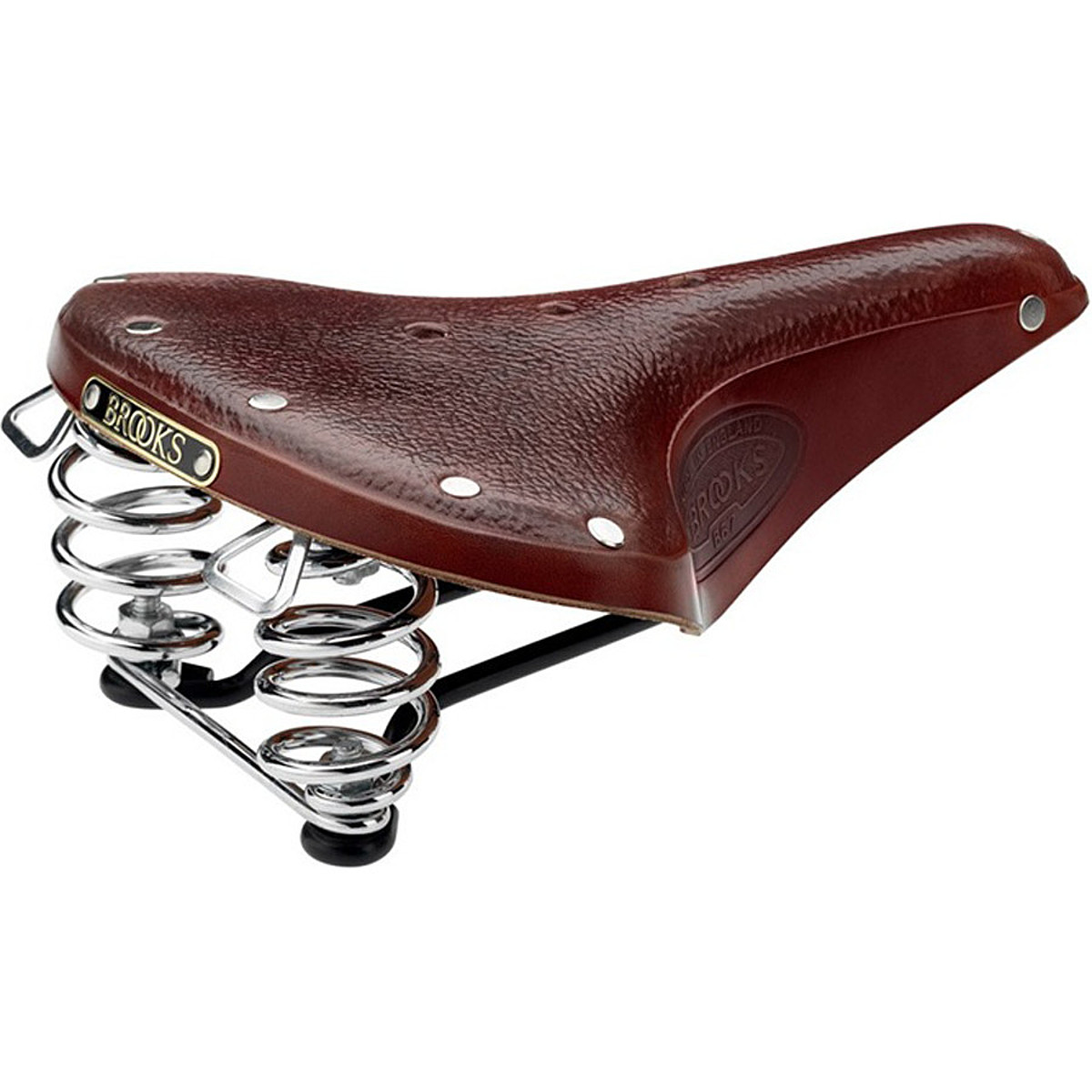 Brooks England Brooks England B67 Saddle - Men's Antique Brown, One Size