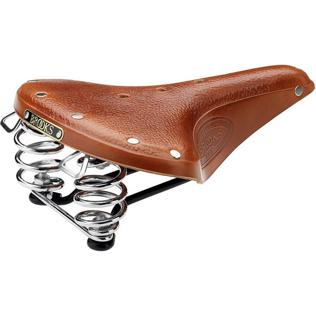 Image of Brooks England B67 Saddle - Men's Honey, One Size